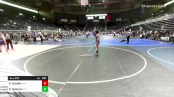 123 lbs Quarterfinal - Indhira Moore, Patriot Wrestling vs Layla Stinson, Skyview