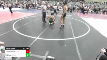 144 lbs Quarterfinal - Jeremiah Williamson, Gold Rush Wrestling vs Sergio Olivera, Predators WC