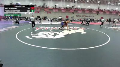 174 lbs Champ. Round 2 - Max Sokolski, Augsburg vs Jermaine Butler, Wisconsin-Whitewater