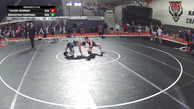 138 lbs Quarters - Glade Harman, Utah vs Sebastian Quintana, Nevada