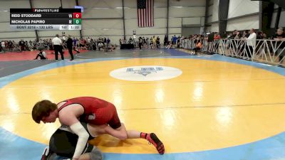 132 lbs Round Of 128 - Reid Stoddard, VA vs Nicholas Papiro, DE
