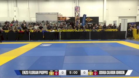 Joshua Calhoun Johnson vs Enzo Florian Pioppo 2024 World IBJJF Jiu-Jitsu No-Gi Championship