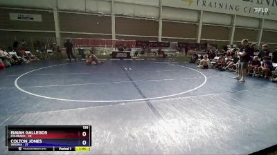 138 lbs Round 2 (8 Team) - Isaiah Gallegos, Colorado vs Colton Jones, Virginia