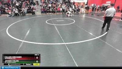 144 lbs 3rd Place Match - Callen Kirchner, SCHAUMBURG (HS) vs Jayden ...