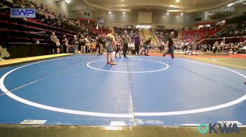 Round Of 32 - Holden Kriege, Skiatook Youth Wrestling vs Jason Lewis, Pryor Tigers