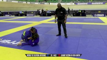 Lohanny Victória Da Silva Santos vs Nicolly De Oliveira Gutierrez 2026 IBJJF Sul-Americano Criancas