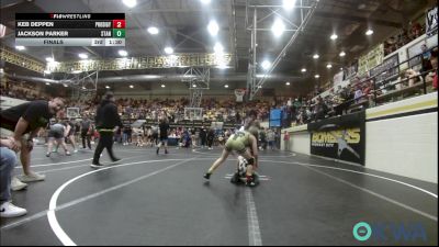 140 lbs 3rd Place - Michael Critchfield Jr, Nomad vs Colten Partee, Elgin Wrestling