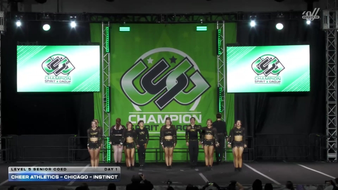 Cheer Athletics - Chicago - Instinct [2026 L5 Senior Coed Day 1] 2026 ...