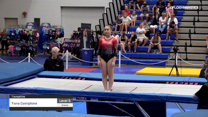 Tiana Castiglione - Trampoline - 2019 Canadian Gymnastics Championships ...