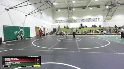 157 lbs Cons. Round 2 - Isaia Tuimavave, Bakersfield College vs Kenneth Perez, Moorpark