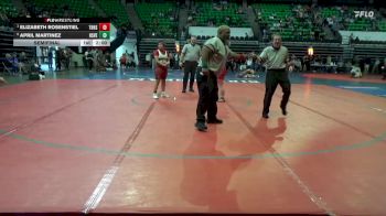 6-7A 145 Semifinal - Elizabeth Rosenstiel, Thompson HS vs April Martinez, Huntsville