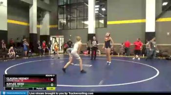 120 lbs Round 5 (12 Team) - Claudia Heeney, Chasing Titles vs Kaylee Herd, Missouri Blue