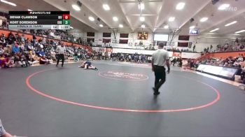 144 lbs Finals (8 Team) - Kort Sorenson, Cody vs Devan Clawson, Riverton
