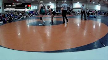 170 lbs 1st Place Match - Analize Tapia, Lowell (Girls) vs Paige Gamby, Tinora High School