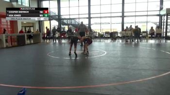 100 lbs 3rd Place Match - Asa Jones, Wrath vs Cooper Dietrich, Tiger Wrestling Club