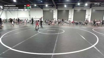 70 lbs Semifinal - Liam Perusquia, Inland Elite WC vs Danny Aghajanyan, Savage House WC