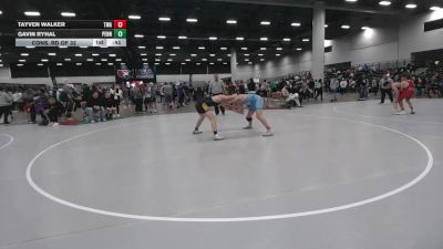 157 lbs Cons. Rd Of 32 - Tayven Walker, Thoroughbred Wrestling Academy vs Gavin Ryhal, Pennsylvania