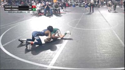 60 lbs Round Of 32 - Karter Jenkins, Timber Creek vs Tommy Tyrrell, Upper Township