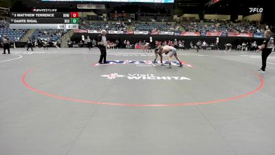 133 lbs Champ. Round 1 - 3 Matthew Terrence, Doane vs Dante Rigal, Briar Cliff