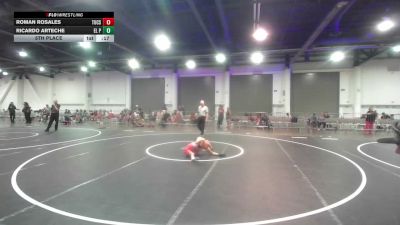 52 lbs 5th Place - Roman Rosales, Tucson Cyclones vs Ricardo Arteche, El Paso Texas WC