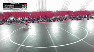 16U Boys - 100 lbs Semis - Brodey Lewis, Maverick Training Center vs Riley Longdin, Askren Wrestling Academy