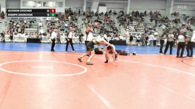 126 lbs Round Of 64 - Jackson Stocker, SC vs Joseph Uhorchuk, TN