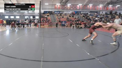 197 lbs Semifinal - Wayne McIntyre, Kutztown vs Joey Lyons, Gannon