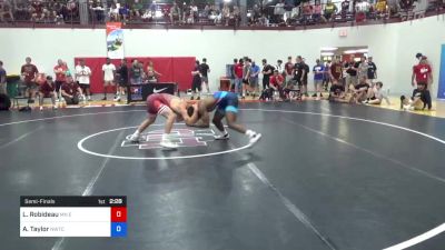 70 kg Semifinal - Landon Robideau, MN Elite Wrestling Club vs Antrell Taylor, Nwtc