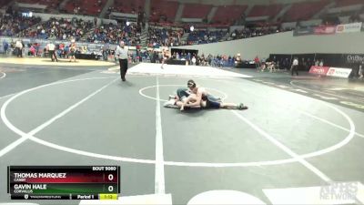 5A-152 lbs Champ. Round 1 - Gavin Hale, Corvallis vs Thomas Marquez, Canby