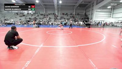 80 lbs Rr Rnd 3 - Jacob Guisinger, The Fort Hammers vs Harper Ellebruch, Ohio Titan Scarlet