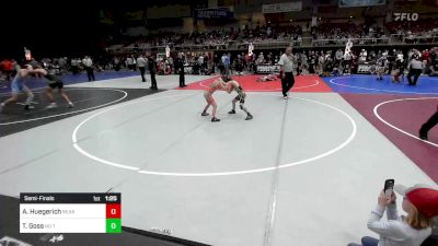 61 lbs Semifinal - Ayden Huegerich, Bear Cave vs Tryan Goss, No Team