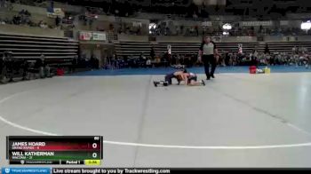 80 lbs Semis (4 Team) - James Hoard, Grand Rapids vs Will Katherman, Waconia