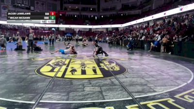 165 lbs Champ. Round 1 - Jacob Lawelawe, Nampa vs Micah McGann, Emmett