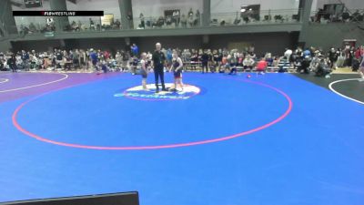 Junior Girls FS - 145 lbs Champ. Round 1 - Isabella SantaMaria, AZ vs Paige McGee, WA