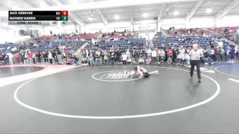 120 lbs Cons. Round 7 - Mathew Harris, Payson vs Jack Cernyar, Wasatch