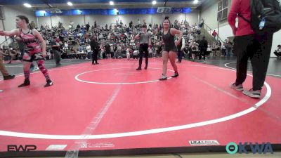 125 lbs Rr Rnd 1 - Peyton Vasquez, Claremore Wrestling Club vs Joslynn White, Skiatook Youth Wrestling