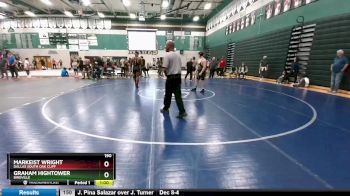 190 lbs Cons. Round 3 - Graham Hightower, Birdville vs Markeist Wright, Dallas South Oak Cliff