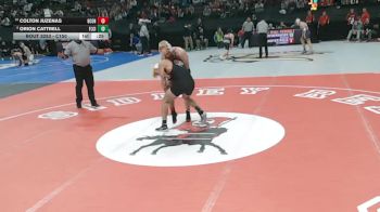 Cons. Round 2 - Colton Juzenas, Boone Central vs Orion Cattrell, Falls City