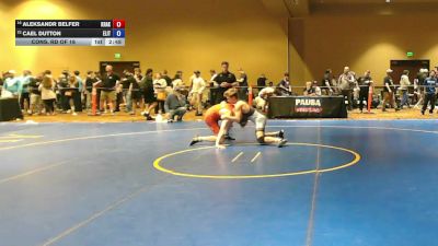 144 lbs Cons. Rd Of 16 - Aleksandr Belfer, Kraken vs Cael Dutton, Elite