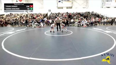 66 lbs Champ. Round 2 - Sierra Shelters, Falconer Youth Wrestling vs Frank Robert, Cobleskill CR Dawgs Wrestling