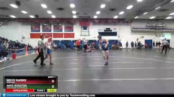 141 lbs Champ. Round 1 - Bryce Radeke, Dubuque vs Nate Boulton, Wisconsin-Platteville