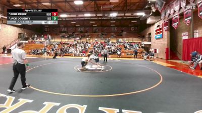 184 lbs 3rd Place Match - Jack Doughty, Southeast Community College vs Rene Perez, Northeastern Junior College