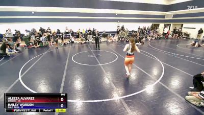 155 lbs Round 5 (6 Team) - Madison Turner, Oregon vs Sophia Ibarra, Gold Rush