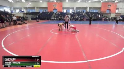 157 lbs Semifinal - Xavier Howard, McDaniel vs Max Yahre, Oneonta State