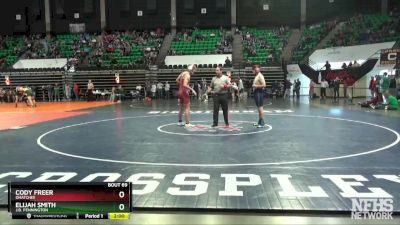 182 lbs Champ. Round 1 - Elijah Smith, J.B. Pennington vs Cody Freer, Ohatchee