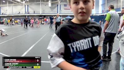 48 lbs Finals (2 Team) - Cami Spore, Ragin Raisins Concord vs Conor Short, Xtreme Team