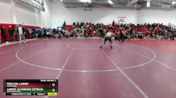 150 lbs Cons. Round 2 - Aaron Alvarado Estrada, Mountain View vs Treyvin Lowry, Columbine