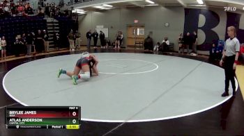 140 lbs. Cons. Round 2 - Atlas Anderson, Capital City vs Brylee James, Nixa