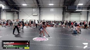 120 lbs Semis (4 Team) - Ricardo Ortiz, Reservoir Dogs vs Micah Roehm, Storm Wrestling Center 2