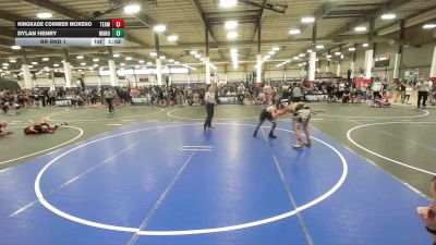 106 lbs Rr Rnd 1 - Kingkade Cormier Moreno, Team Aggression vs Dylan Henry, Manu WC